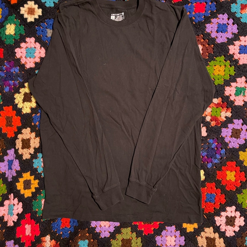Carhartt Men's Black Long Sleeve Shirt